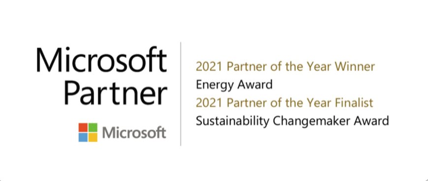 AVEVA ganadora del premio - Microsoft Energy Partner of the Year de 2021